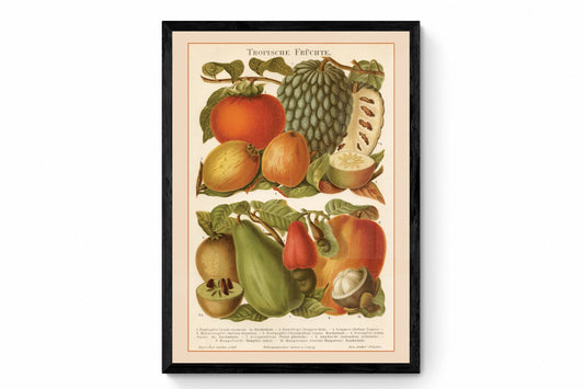 Tropical Fruit Print