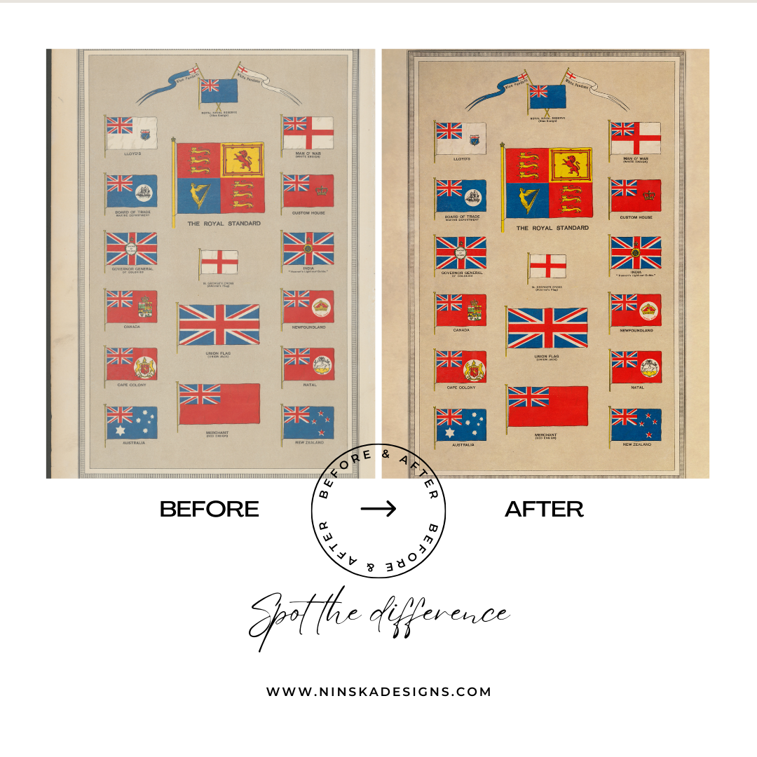 Flags of the British Empire dated 1908