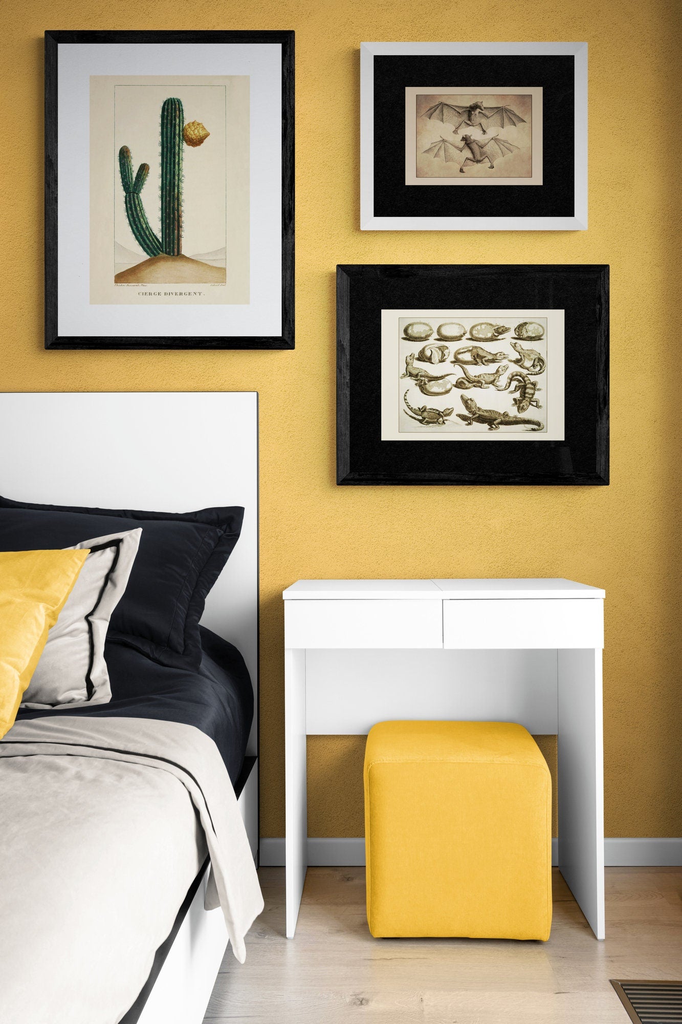 Algae Thalli - Seaweed Print - Antique Reproduction - Botanical Art - Ocean Decor - Marine Algae - Available Framed