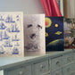 Bumblebees Antique 5x7 inch Greeting Card - Antique Reproduction - FREE SHIPPING