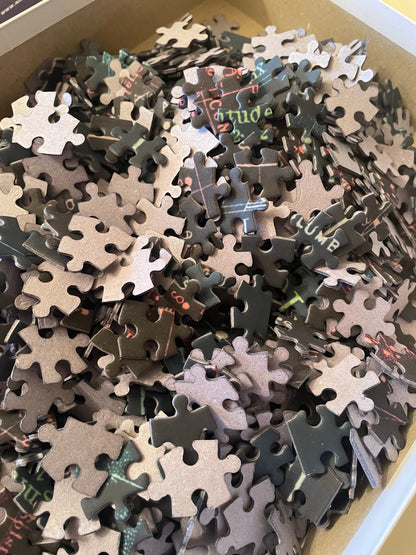 Constellations of Britain Jigsaw Puzzle – 1000 Pieces, Antique Astronomy Print