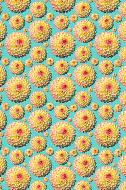 Dahlia Tea Towel ‚Äì 100% Organic Cotton