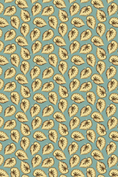 Tea Towels - 100% Organic Cotton - Begonia Design - Botanical Art - Kitchen Linen