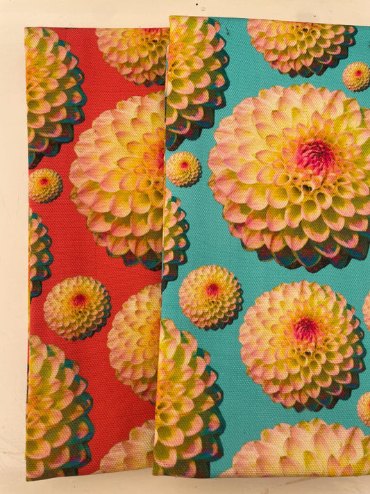 Dahlia Tea Towel ‚Äì 100% Organic Cotton