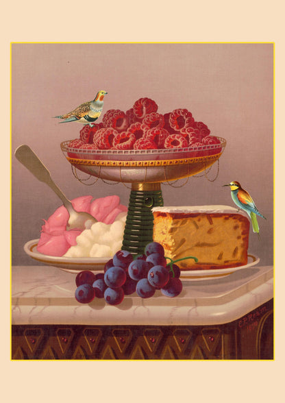 Birds and Cake dated 1871