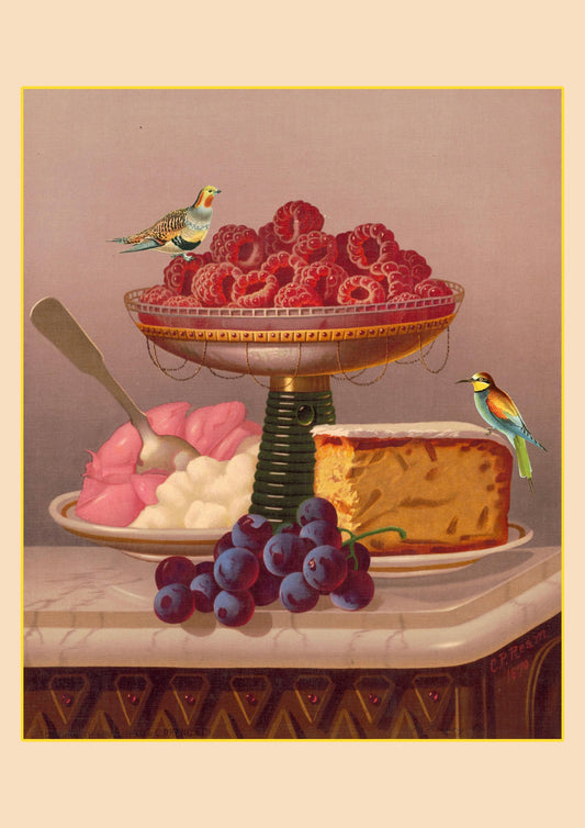 Birds and Cake dated 1871