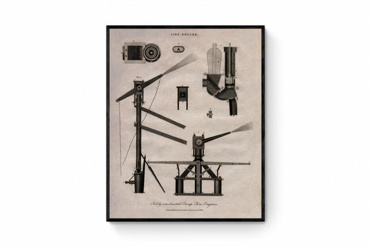 Pump Fire Engines dated 1810