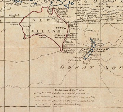 Map of the World on Mercator's Projection with the Pacific Ocean centrally placed dated 1799