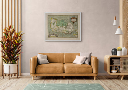 Cyprus Map dated 1600s