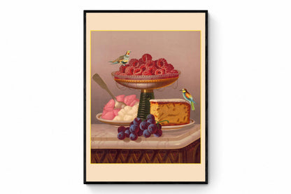 Birds and Cake dated 1871