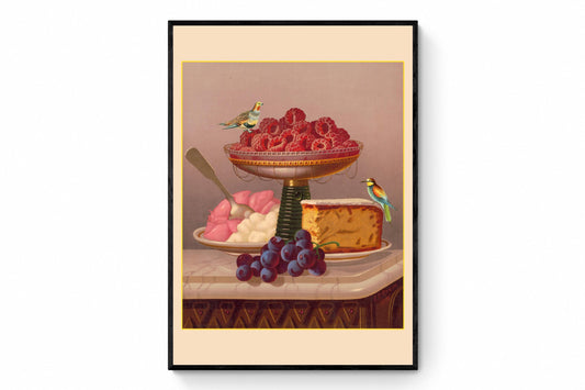 Birds and Cake dated 1871
