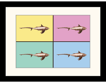 Shark Pop Art Print
