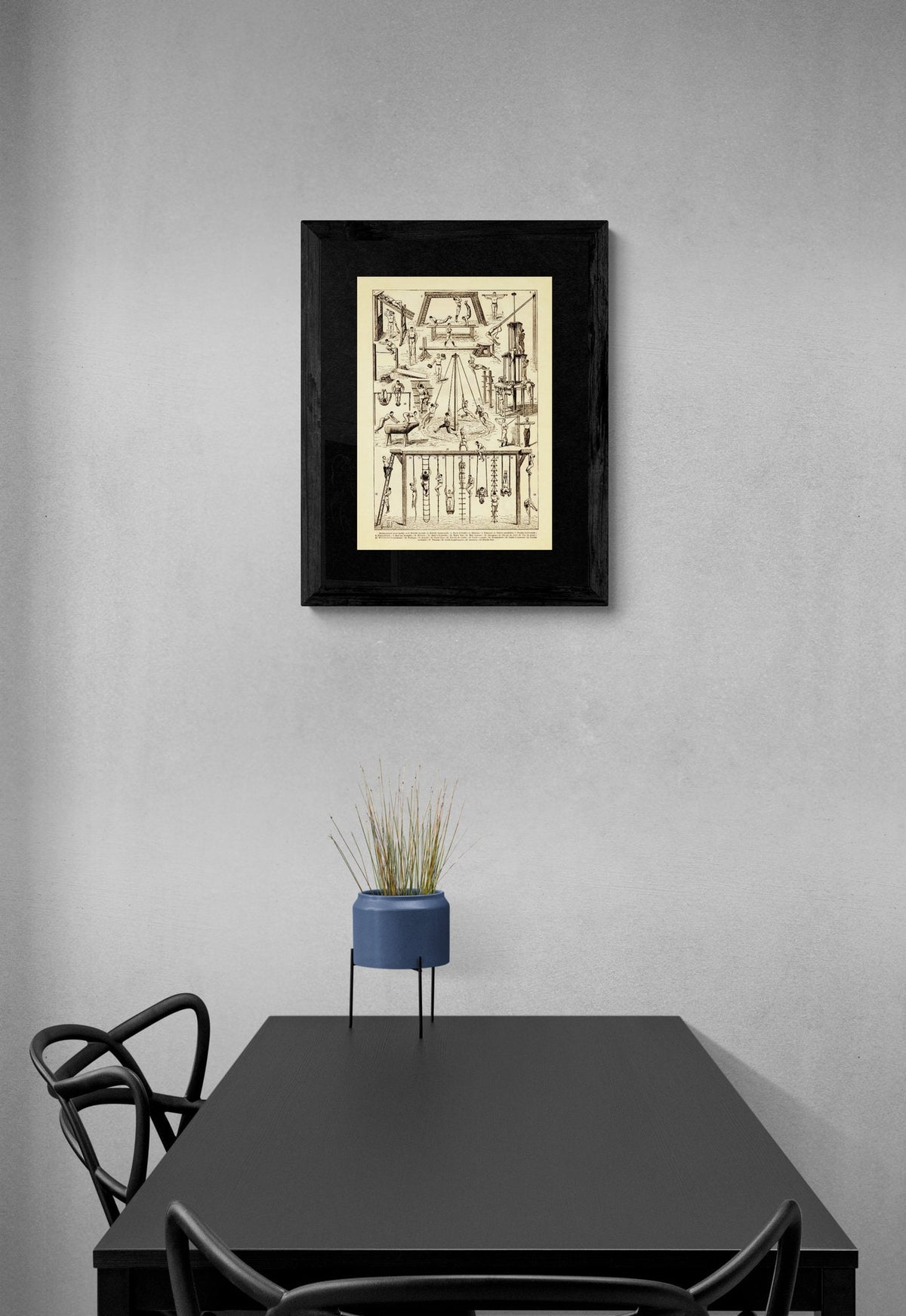 Gymnastics Print