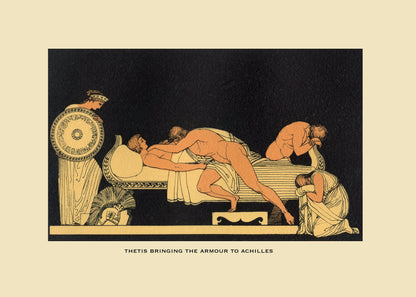 Thetis bringing the Armour to Achilles Print – antique art print from Ninska Designs