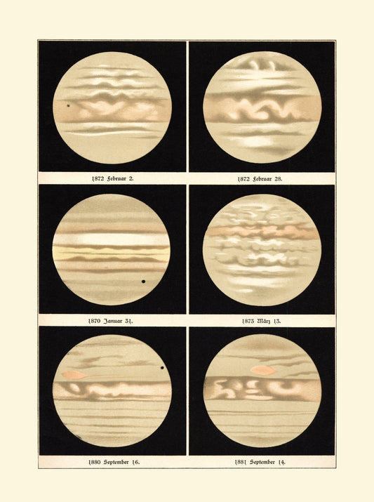 Jupiter Antique Art Reproduction – antique art print from Ninska Designs