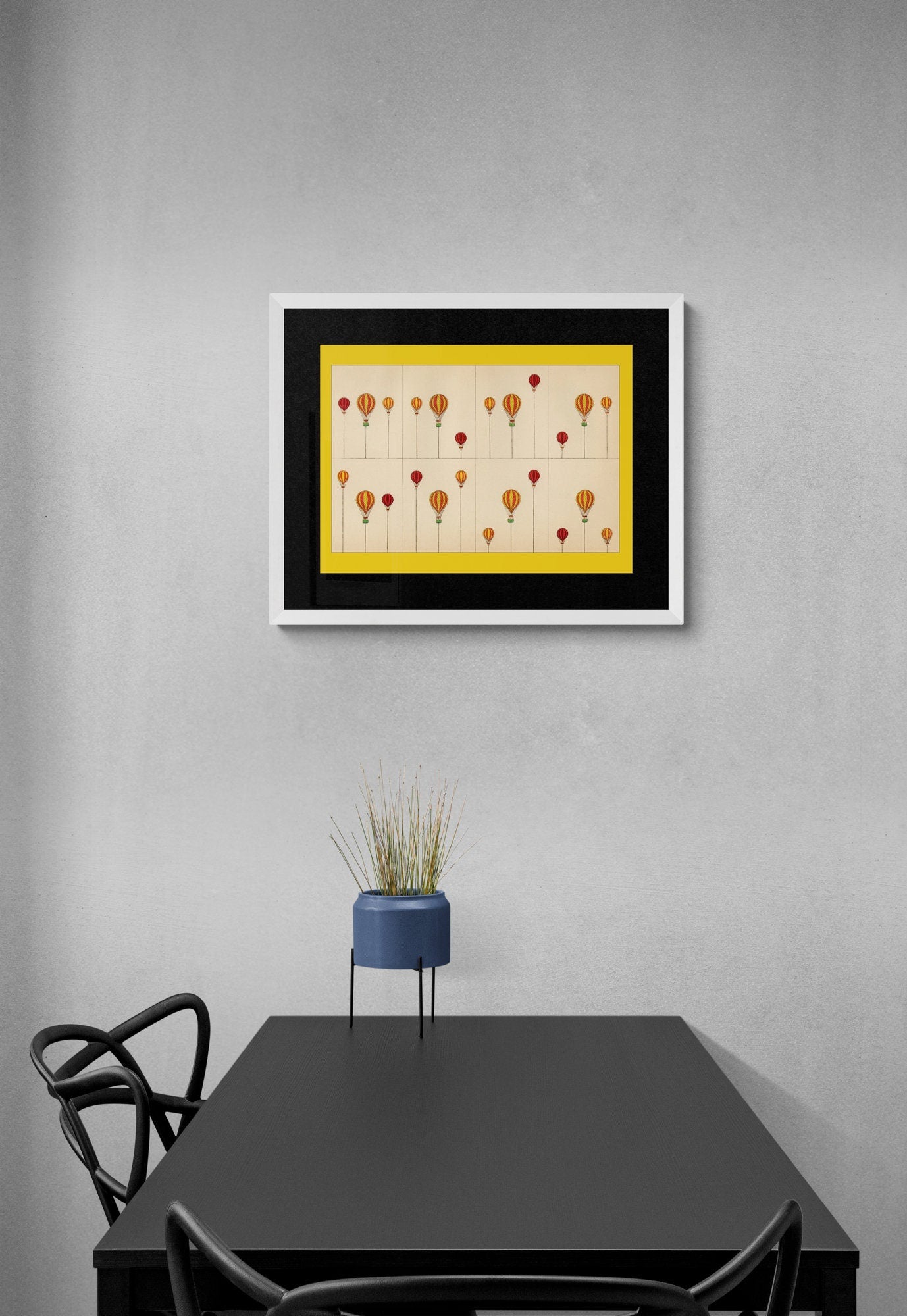 Hot Air Balloons Print