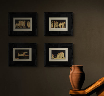 Athene repressing the fury of Achilles Print