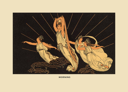 Morning Print – antique art print from Ninska Designs