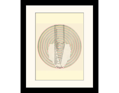 United States Railroad Statistics Diagram Print