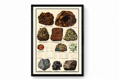 Minerals Print