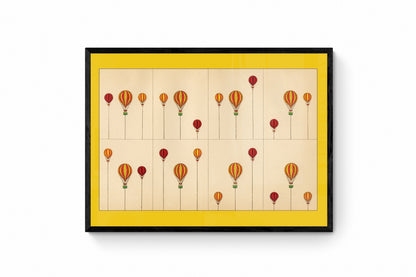 Hot Air Balloons Print