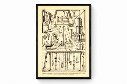 Gymnastics Print
