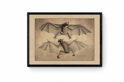 Bats Print