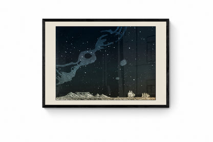 Star Map over Table Bay