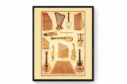 Musical Instruments Print