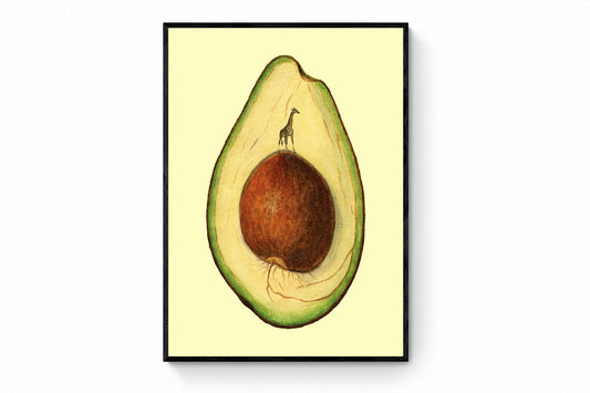 In the Flesh – antique art print from Ninska Designs