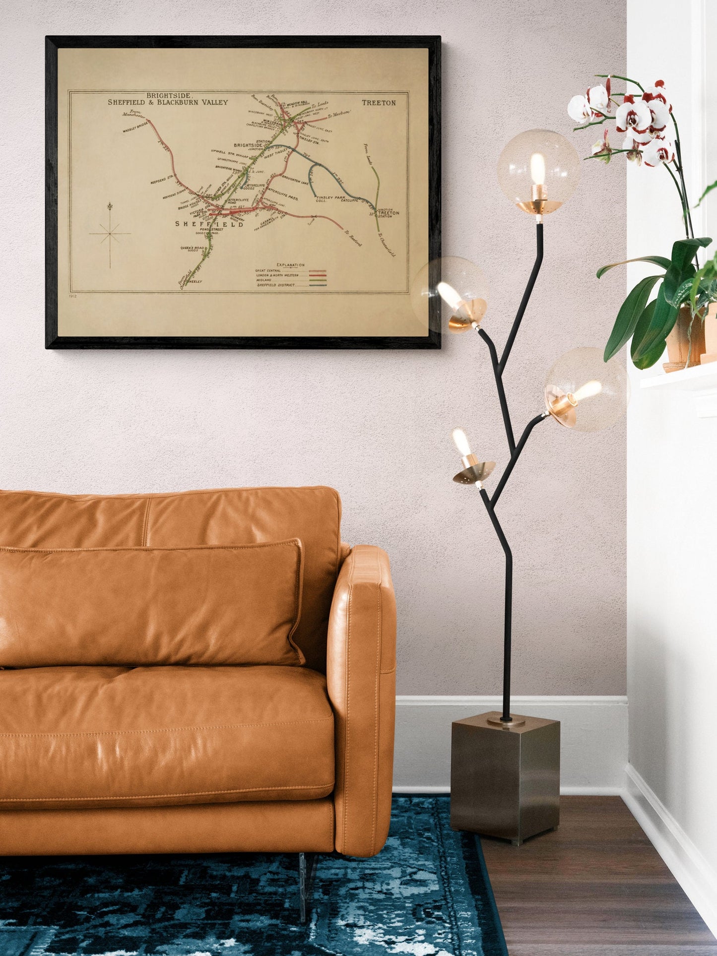 Railway Map 1912